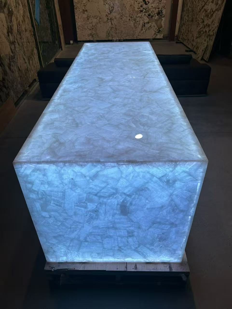 Custom Backlit Stone Projects